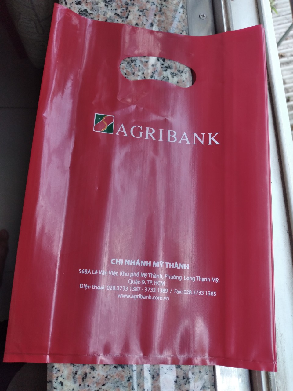 Túi Đựng Tiền Tự Hủy Agribank